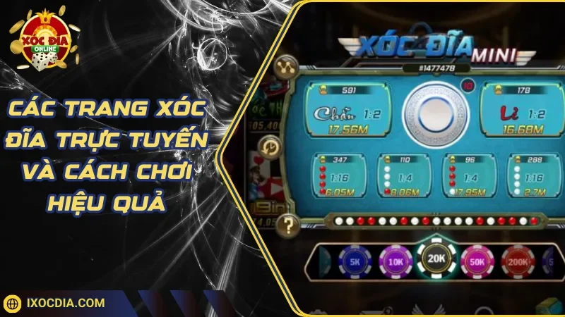 Các Trang Xóc Đĩa Trực Tuyến Và Cách Chơi Hiệu Quả