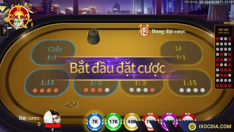 Quy trình đặt cược